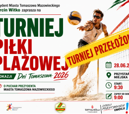 Turniej Siatkówki Plażowej o Puchar...