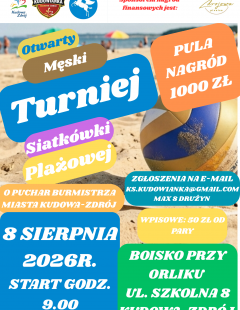 Otwarty Turniej o Puchar Burmistrza Miasta Kudowa-Zdrój