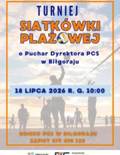 II Turniej Siatkówki Plażowej o Puchar Dyrektora PCS