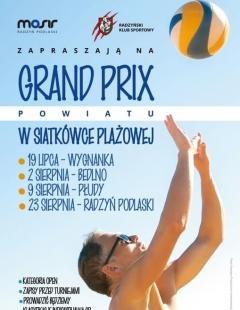Grand Prix Powiatu w Siatkówce Plażowej - I Turniej