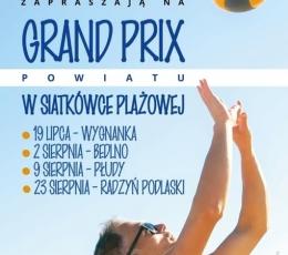 Grand Prix Powiatu w Siatkówce...