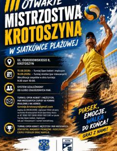 III Otwarte Mistrzostwa Krotoszyna w Siatkówce Plażowej Mikstów