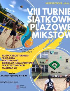 VIII Otwarty Turniej Siatkówki Plażowej Mikstów