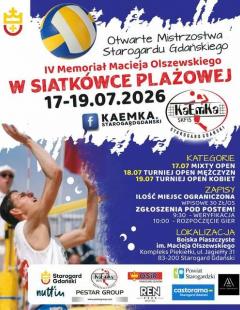 IV Memoriał Macieja Olszewskiego w Siatkówce Plażowej Mikstów
