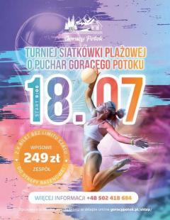 Turniej Siatkówki Plażowej o Puchar Gorącego Potoku