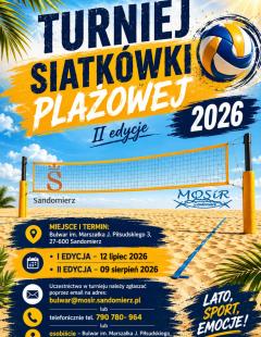 Turniej Siatkówki Plażowej - I Edycja