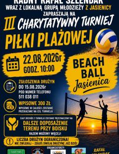 III Charytatywny Turniej Siatkówki Plażowej