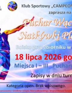 Puchar Wąchocka w Siatkówce Plażowej