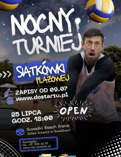 Nocny Turniej Siatkówki Plażowej Beach Arena 2026