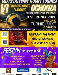 VI Charytatywny Nocny Turniej Siatkówki Plażowej Mikstów