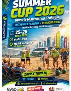 Summer Cup 2026 - Otwarte Mistrzostwa Seniorów o Puchar Dyrektora MOSiR