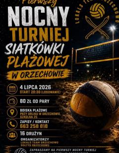 I Nocny Turniej Siatkówki Plażowej