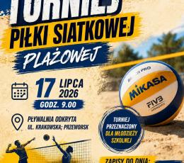 Wakacyjny Turniej Siatkówki Plażowej