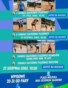 I Turniej Siatkówki Plażowej