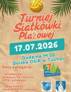 Turniej Siatkówki Plażowej