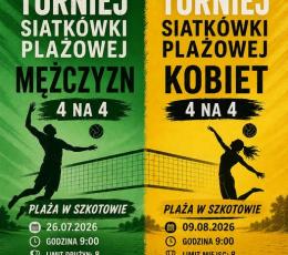 Turniej Siatkówki Plażowej Czwórek...
