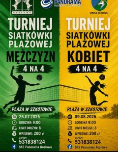 Turniej Siatkówki Plażowej Czwórek Kobiet
