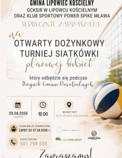 Otwarty Dożynkowy Turniej Siatkówki Plażowej Kobiet
