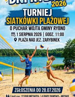 Turniej Siatkówki Plażowej o Puchar Wójta Gminy Rybno