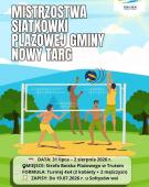 Mistrzostwa Gminy Nowy Targ w Siatkówce Plażowej 2026