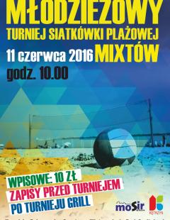 Turniej Siatkówki Plażowej- kategoria Mixty.