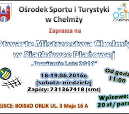 Otwarte Mistrzostwa Chełmży w...