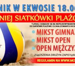 Turniej Piłki Siatkowej Plażowej