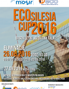 ECO SILESIA CUP 2016 TURNIEJ SIATKÓWKI PLAŻOWEJ