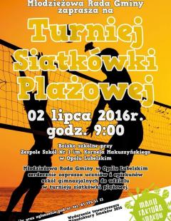 Turniej Siatkówki Plażowej