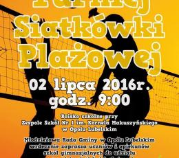 Turniej Siatkówki Plażowej