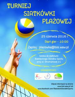 Turniej Siatkówki Plażowej