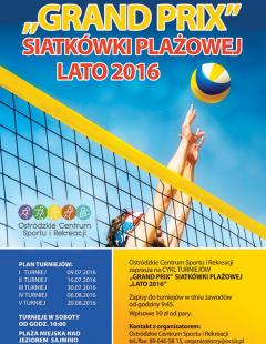 Grand Prix Siatkówki Plażowej LATO 2016 - II turniej