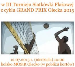 Grand Prix Olecka - III turniej