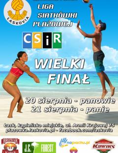 Wakacyjna Liga Siatkówki Plażowej - Łask 2016 - turniej finałowy kobiet