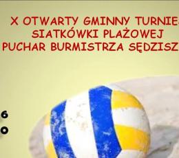 X Otwarty gminny turniej siatkówki...