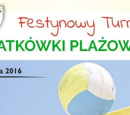 Festynowy turniej siatkówki plażowej