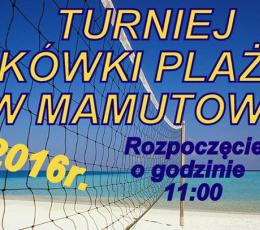 Turniej Siatkówki Plażowej