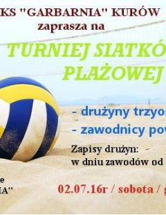 Turniej Siatkówki Plażowej