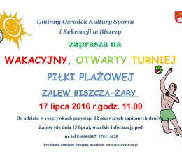 Wakacyjny Otwarty Turniej Piłki...