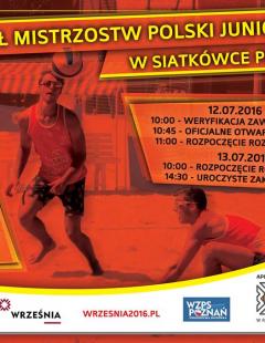 Finał Mistrzostw Polski Juniorów w Siatkówce Plażowej