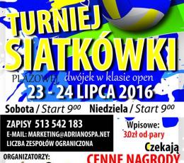 Turniej Siatkówki Plażowej