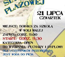 VII Turniej Siatkówki Plażowej