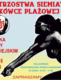 Mistrzostwa Siemiatycz w Siatkówce Plażowej Kobiet 2016