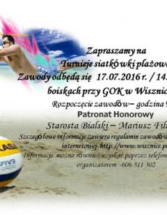 Turniej Siatkówki Plażowej