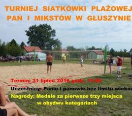 Turniej Siatkówki Plażowej