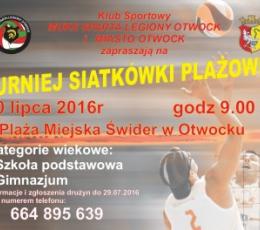 Turniej Siatkówki Plażowej