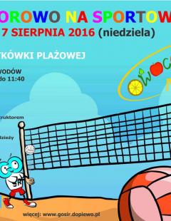 Turniej siatkówki plażowej