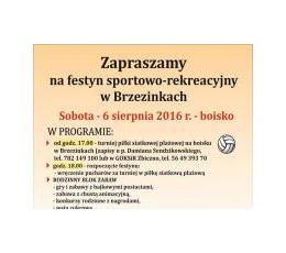 Turniej Siatkowej Pilki plazowej wraz z...