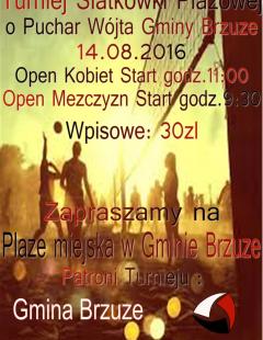 Turniej o Puchar Wójta Gminy Brzuze Kobiet i Mężczyzn