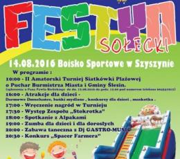 Turniej w ramach Festynu Sołeckiego w...